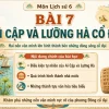 Slide Bài Giảng Lịch Sử lớp 6 – Bài 7: Ai Cập và Lưỡng Hà cổ đại