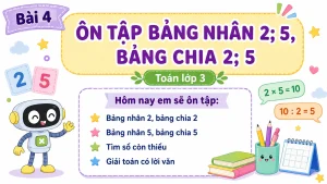 toan 3 bai 4 on tap nhan bang nhan chia 2