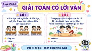 [Toán 3] Bài 4 – Ôn tập bảng nhân 2, 5; bảng chia 2, 5 | Slide bài giảng - Image 3