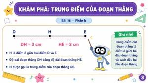 [Toán 3] Bài 16 – Điểm ở giữa, trung điểm của đoạn thẳng | Slide bài giảng - Image 3