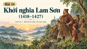 Lịch sử 7 Bài 16: Khởi nghĩa Lam Sơn (1418–1427) | Slide bài giảng Kết nối tri thức