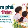 Bìa PowerPoint Đạo đức 3 Bài 7: Khám phá bản thân.
