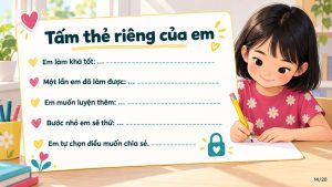 Trang mẫu Đạo đức 3 Bài 7: lựa chọn bước luyện tập phù hợp.