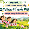Bìa PowerPoint Đạo đức 3 Bài 2: Tự hào Tổ quốc Việt Nam