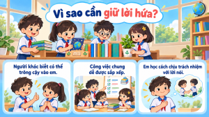Slide Vì sao cần giữ lời hứa?, Đạo đức 3 Bài 5