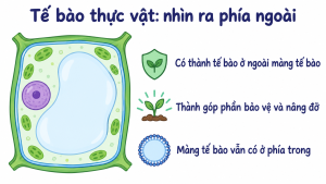 Trang mẫu PowerPoint Bài 19 về cấu tạo tế bào