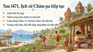 Alternative view of Lịch sử 7 Bài 18: Vương quốc Chăm-pa và vùng đất Nam Bộ từ đầu thế kỉ X đến đầu thế kỉ XVI | Slide bài giảng Kết nối tri thức